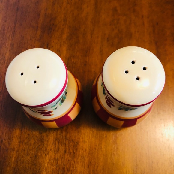 SLAH Gail Pittman- Siena salt & pepper shakers/ Cinco de Mayo Fiesta - Picture 3 of 10